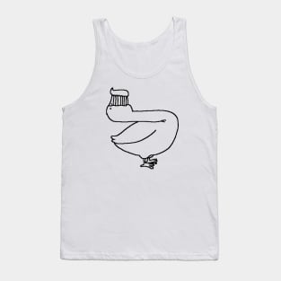 Duck toothbrush Tank Top